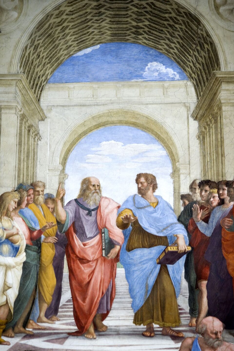 Platone e Aristotele - Scuola di Atene